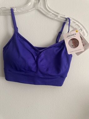 NWT Jockey Seamfree Modern Micro
Stretch Bralette M Deep Cobalt Blue